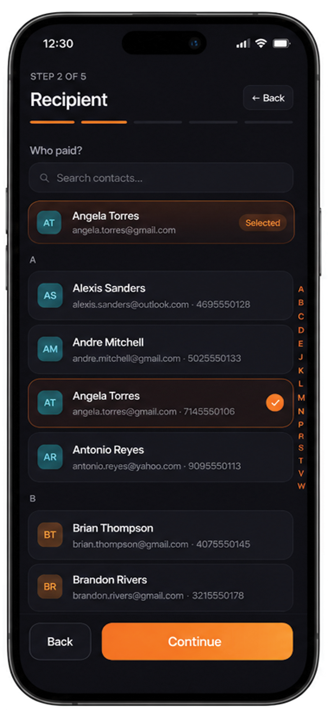 KloudPoP Contacts